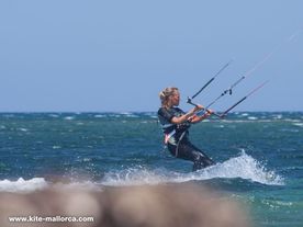 Eveything under control Controlling a kite needs more bar feeling than force