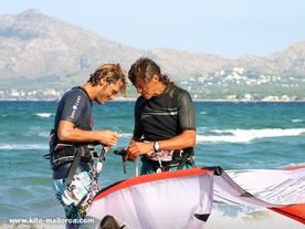 Daniel and Gerhard always with a smile in the face